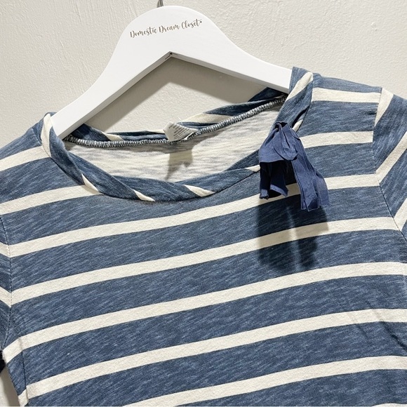 J CREW CREWCUTS Girls Size 14 Clothing Lot Striped Dress & Chambray Unicorn Top - Picture 4 of 13